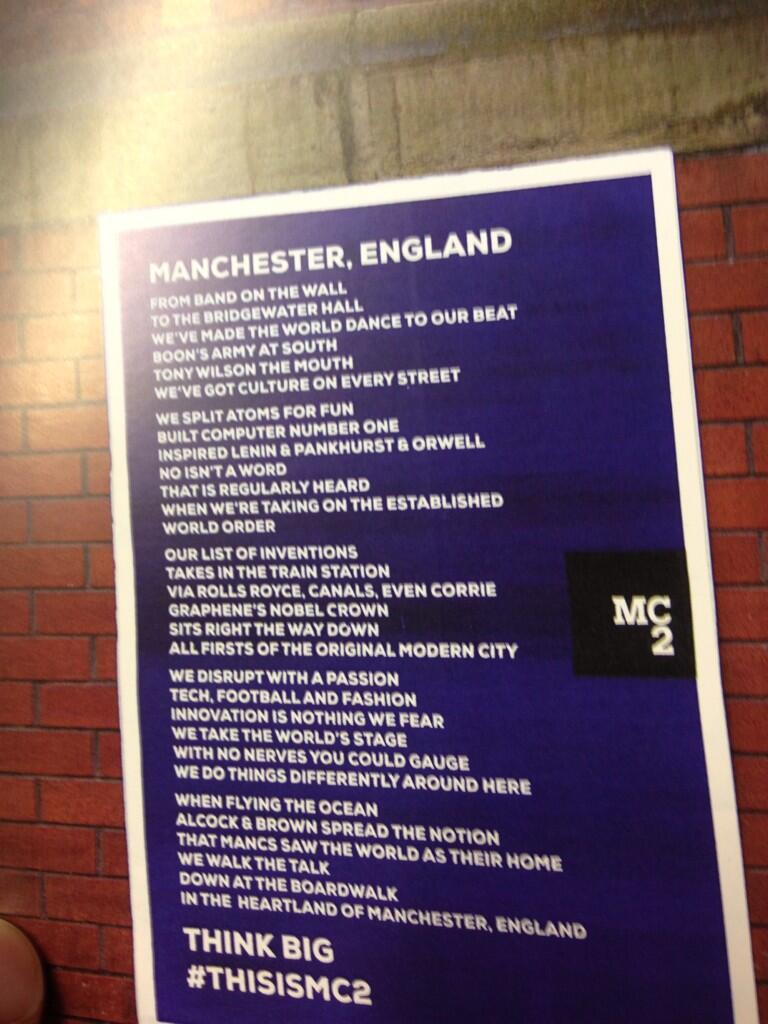 Manchester. Think Big.